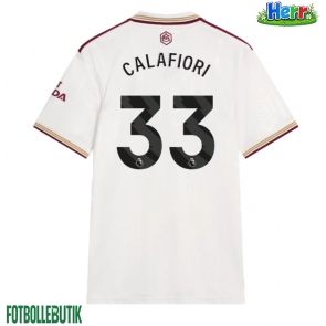 Arsenal Riccardo Calafiori #33 Tredje Tröja 2025-26 Kortärmad